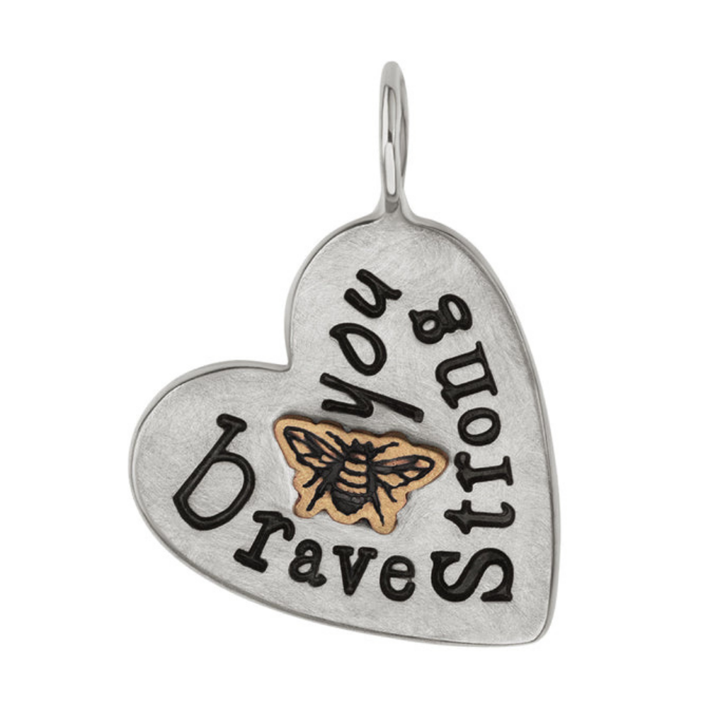 HEATHER B. MOORE BEE HEART CHARM