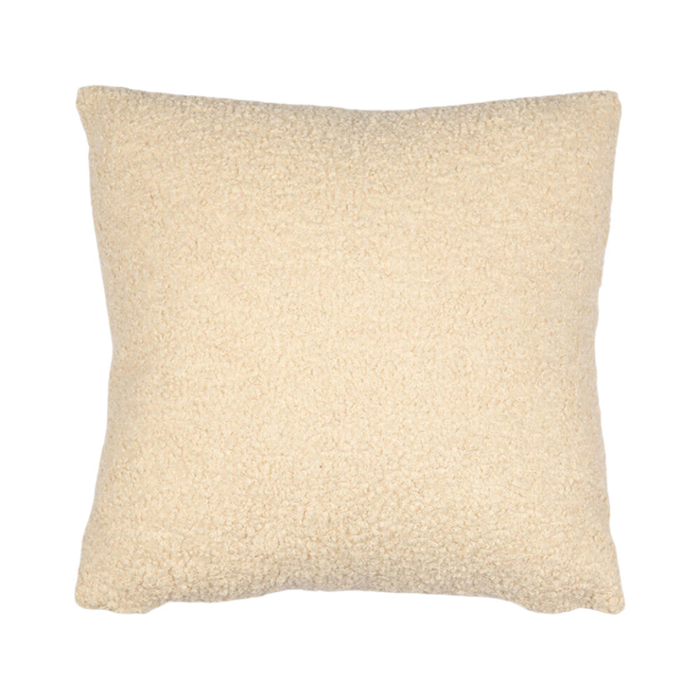 MOSS HOME TEDDY IVORY PILLOW 22X22 Default Title