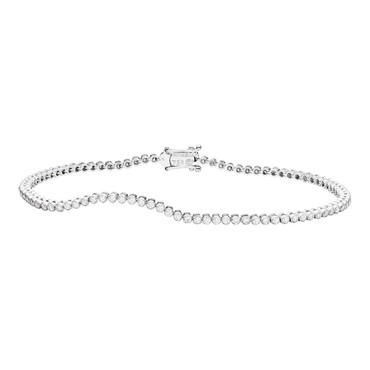 PAUL MORELLI 18K WHITE GOLD BRACELET WITH DIAMONDS Default Title