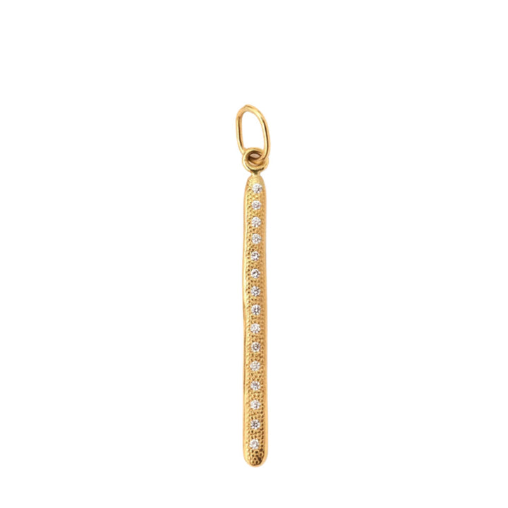 ANNE SPORTUN 18K YELLOW GOLD STARDUST STICK CHARM Default Title