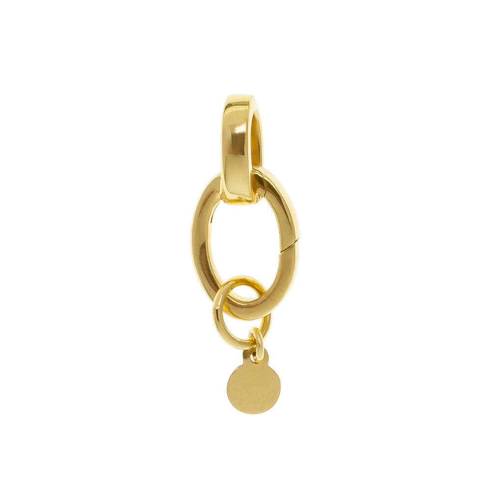 ANNE SPORTUN 18K YELLOW GOLD CHARM CLASP Default Title