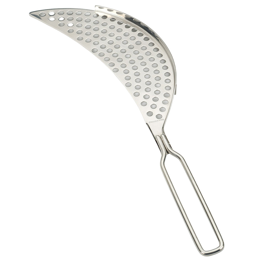 STAINLESS CRESCENT POT STRAINER