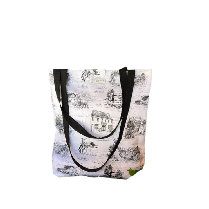 RENDEZOUS DESIGN JACKSON HOLE TOILE TOTE Default Title