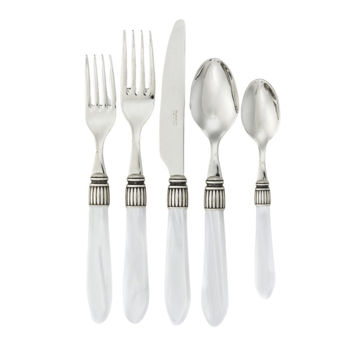 SKYROS PORTO 5 PC PLACE SETTING WHITE Default Title