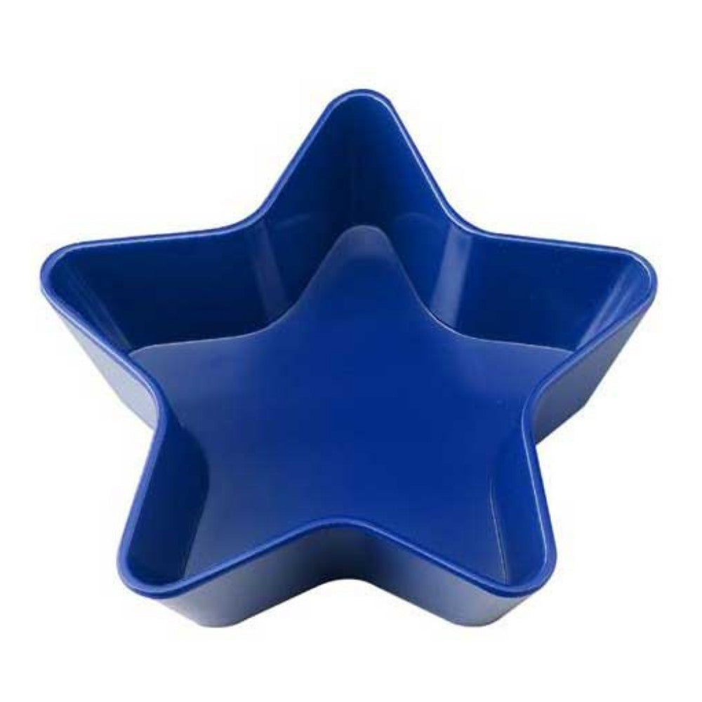 SUPREME HOUSEWARES Patriotic Star Blue Melamine Bowl Default Title